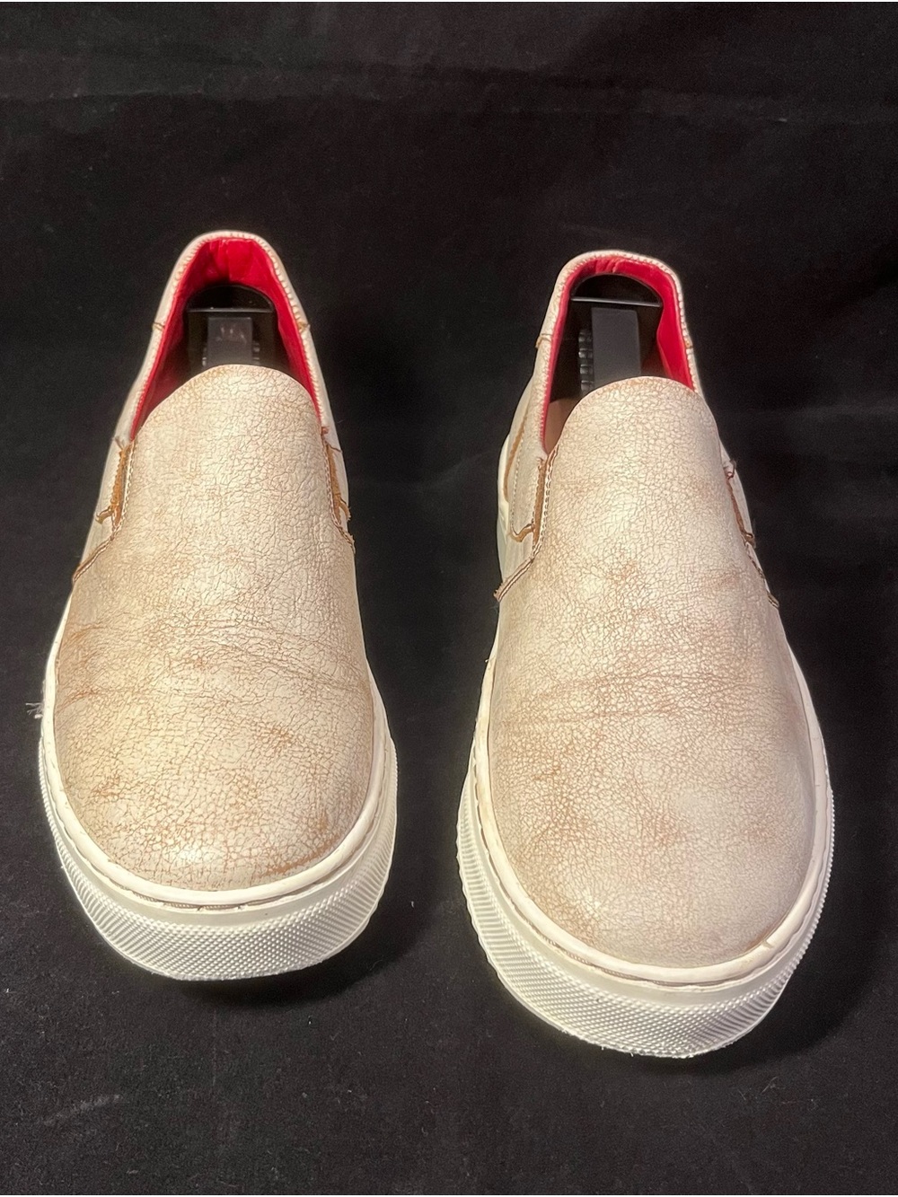 Bed Stu Slip-On Women's Hermoine Sneakers in Light Beige 9.5